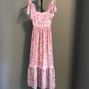 NWT floral maxi dress